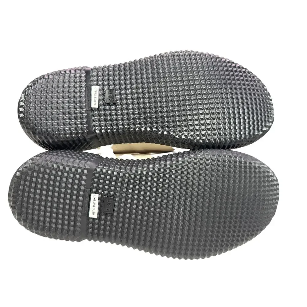 Hunter Original Slipper Snow Boot Womens 8 Insulated Foldable‎ Cuff White Willow
